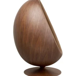 KARE Design Fauteuil pivotant Eye Ball noyer><noscript><img width=
