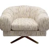 KARE Design Fauteuil pivotant Janno beige> Meubles