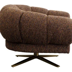 KARE Design Fauteuil pivotant Janno marron><noscript><img width=