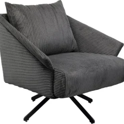 KARE Design Fauteuil pivotant Milo gris> Meubles