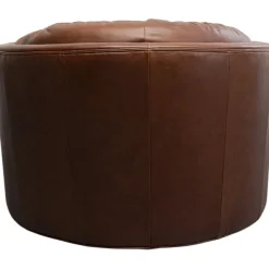 KARE Design Fauteuil pivotant Music Hall cuir marron><noscript><img width=