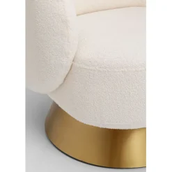 KARE Design Fauteuil pivotant Orion blanc><noscript><img width=