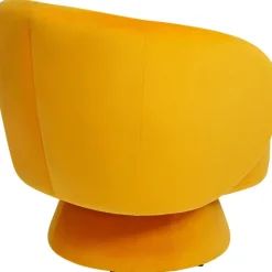 KARE Design Fauteuil pivotant Orion jaune><noscript><img width=