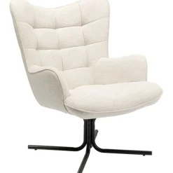 KARE Design Fauteuil pivotant Oscar crème><noscript><img width=