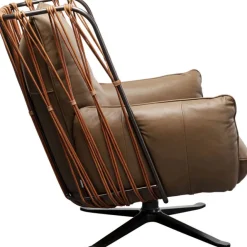 KARE Design Fauteuil pivotant Paradiso marron><noscript><img width=