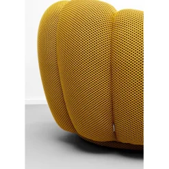KARE Design Fauteuil pivotant Peppo Bloom jaune><noscript><img width=