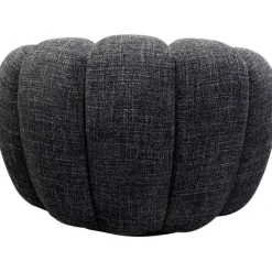 KARE Design Fauteuil pivotant Peppo Bloom Melange noir><noscript><img width=