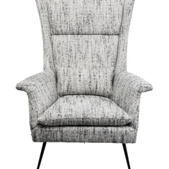KARE Design Fauteuil Vegas Forever mélange sel & poivre> Meubles