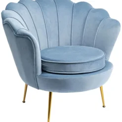 KARE Design Fauteuil Water Lily doré or aqua><noscript><img width=
