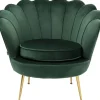 KARE Design Fauteuil Water Lily doré-vert> Meubles