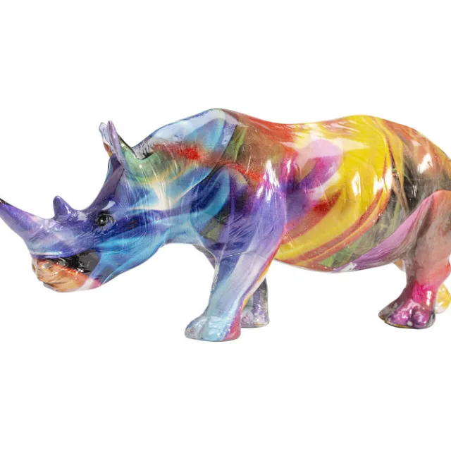 KARE Design Figurine décorative Colored Rhino 17cm> Accessoires