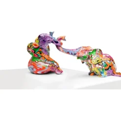 KARE Design Figurine Décorative Elefant Zirkus Graffiti(2/Set)> Accessoires