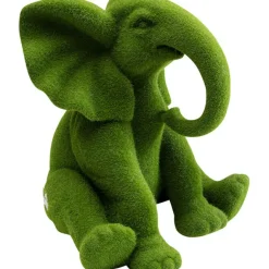 KARE Design Figurine décorative Elephant Flock vert 18cm> Accessoires