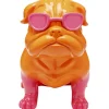 KARE Design Figurine décorative Fashion Dog pink 37cm> Accessoires