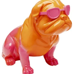 KARE Design Figurine décorative Fashion Dog pink 37cm> Accessoires