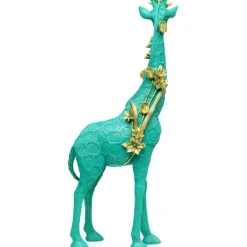 KARE Design Figurine décorative Flower Giraffe vert 76cm><noscript><img width=
