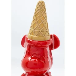 KARE Design Figurine décorative Gelato Bear rouge 40cm><noscript><img width=