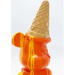 KARE Design Figurine décorative Gelato Bear orange 40cm><noscript><img width=