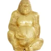 KARE Design Figurine décorative Gorilla doré XXL 249> Accessoires