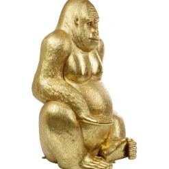 KARE Design Figurine décorative Gorilla doré XL180> Accessoires
