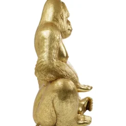 KARE Design Figurine décorative Gorilla doré XL180><noscript><img width=