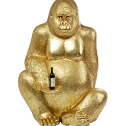 KARE Design Figurine décorative Gorilla doré XL180><noscript><img width=
