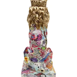 KARE Design Figurine décorative Graffiti King Lion 29cm><noscript><img width=