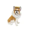 KARE Design Figurine décorative King Dog marron 29cm> Accessoires