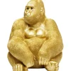 KARE Design Figurine décorative Monkey Gorilla Side doré 76cm> Accessoires