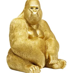 KARE Design Figurine décorative Monkey Gorilla Side doré 76cm><noscript><img width=