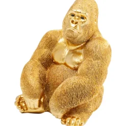 KARE Design Figurine décorative Monkey Gorilla Side doré 39cm><noscript><img width=
