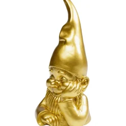 KARE Design Figurine décorative Nain doré 21cm> Accessoires