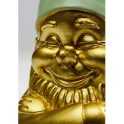 KARE Design Figurine décorative Nain doré vert 21cm><noscript><img width=