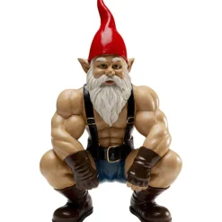 KARE Design Figurine décorative Nain Muscle 48cm> Accessoires