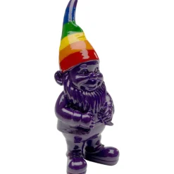 KARE Design Figurine décorative Nain Rainbow violet 11cm> Accessoires
