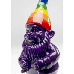 KARE Design Figurine décorative Nain Rainbow violet 11cm><noscript><img width=
