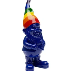 KARE Design Figurine décorative Nain Rainbow bleu 21> Accessoires