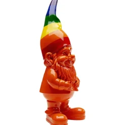 KARE Design Figurine décorative Nain Rainbow orange 46cm> Accessoires