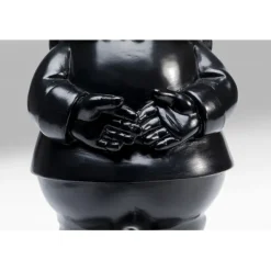KARE Design Figurine décorative Nain Standing noir-doré 30><noscript><img width=