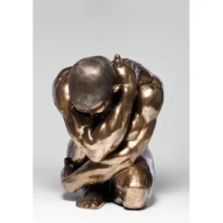 KARE Design Figurine décorative Nude Man Hug bronze 54cm><noscript><img width=