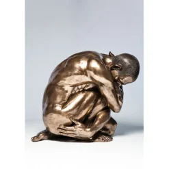 KARE Design Figurine décorative Nude Man Hug bronze 54cm><noscript><img width=
