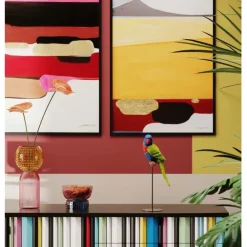 KARE Design Figurine décorative Parrot vert 36cm> Accessoires