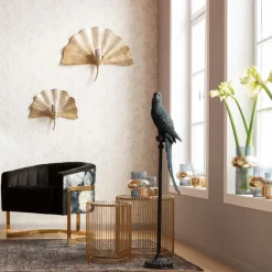 KARE Design Figurine décorative Parrot pétrole><noscript><img width=