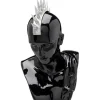 KARE Design Figurine décorative Punk Boy noir 42cm> Accessoires