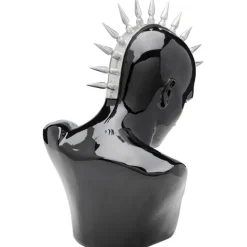KARE Design Figurine décorative Punk Boy noir 42cm><noscript><img width=