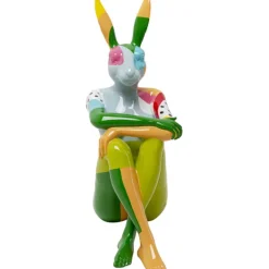 KARE Design Figurine décorative Rabbit Gillie colore 80cm> Accessoires