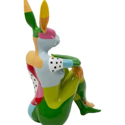 KARE Design Figurine décorative Rabbit Gillie colore 80cm><noscript><img width=