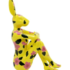 KARE Design Figurine décorative Rabbit Gillie jaune 80cm><noscript><img width=