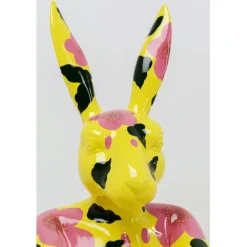 KARE Design Figurine décorative Rabbit Gillie jaune 80cm><noscript><img width=