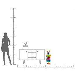 KARE Design Figurine décorative Rabbit Gillie Rainbow 80><noscript><img width=